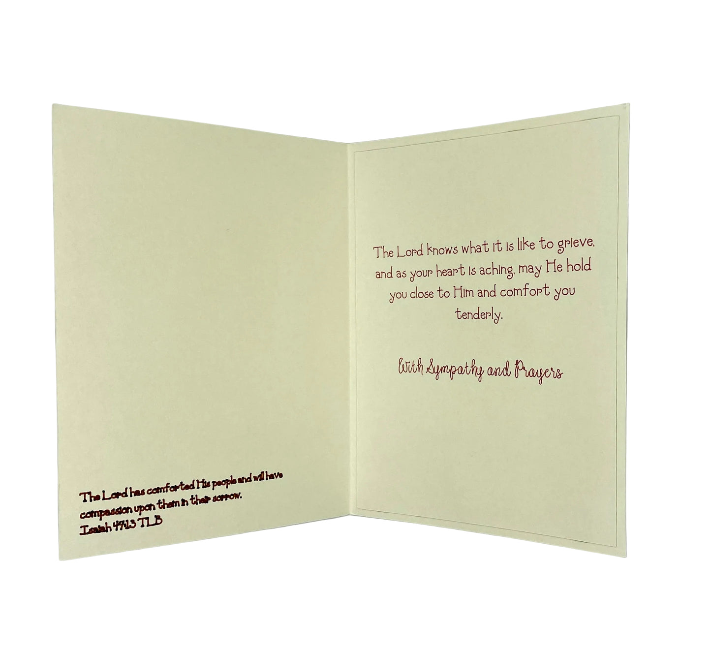 MAX LUCADO Sympathy Card