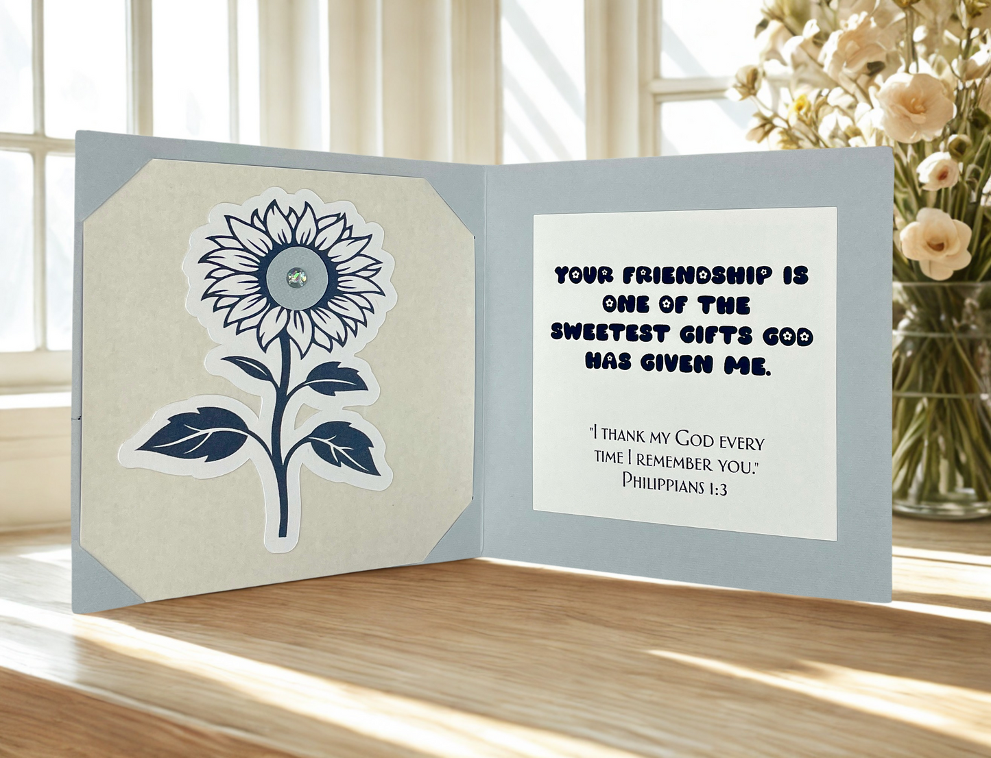 BLESSED FLOWER Cards