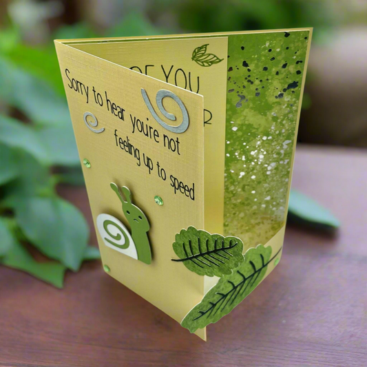 "UP TO SPEED" Comfort Card