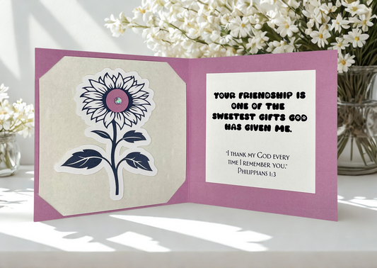 BLESSED FLOWER Cards