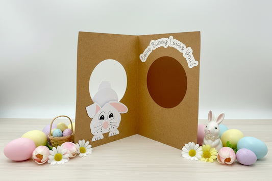 BUNNY in a HOLE Card