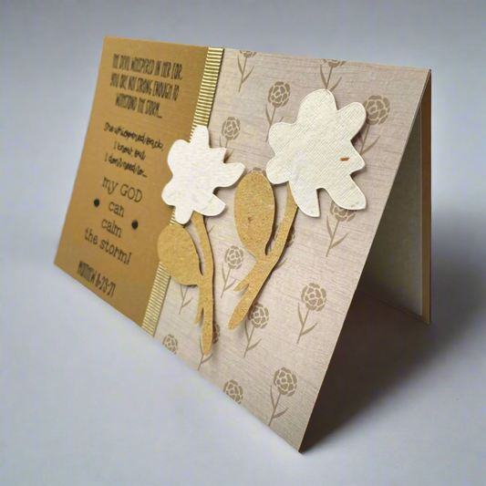 "DEVIL WHISPERED" Comfort Card