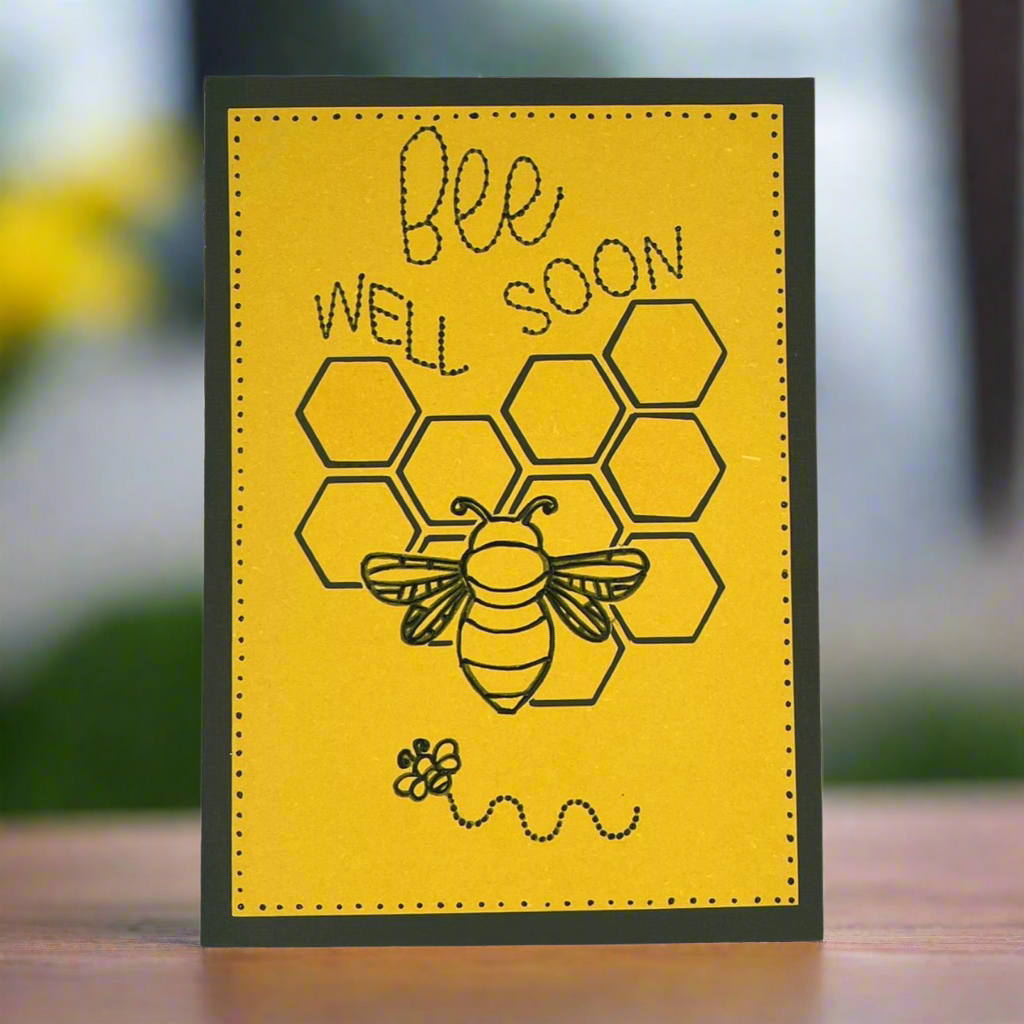"BEE WELL SOON" Comfort Spinner Card