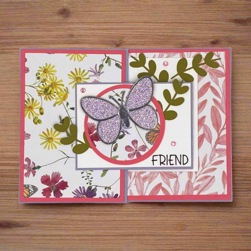 "FRIEND" Z-Fold Comfort Card