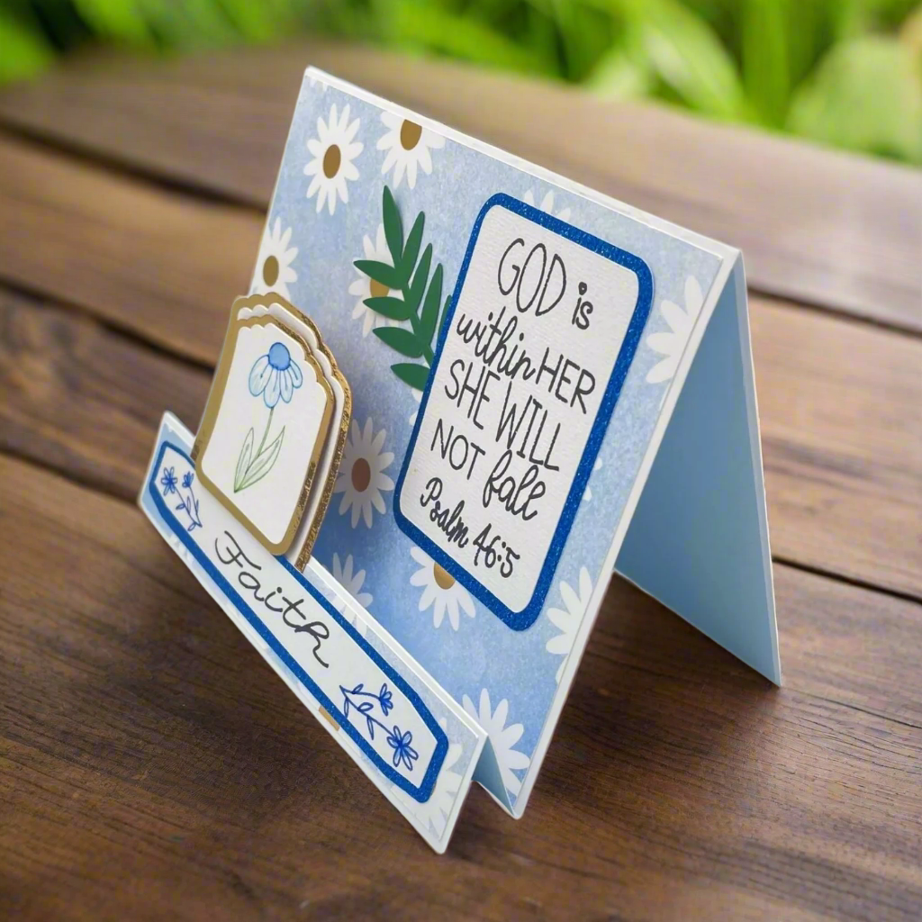 GOD IS WITHIN HER PSALM 46:5 Personalized Comfort Card