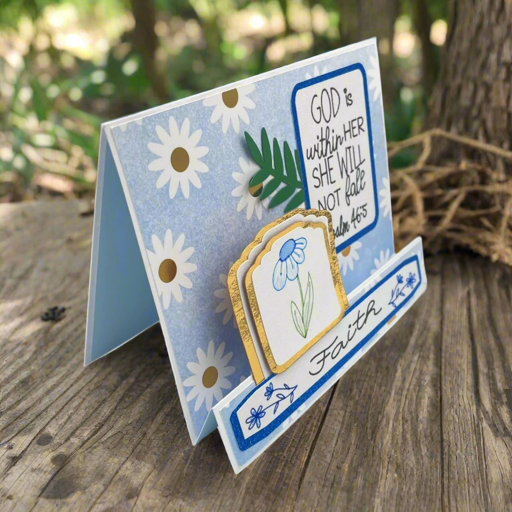 GOD IS WITHIN HER PSALM 46:5 Personalized Comfort Card