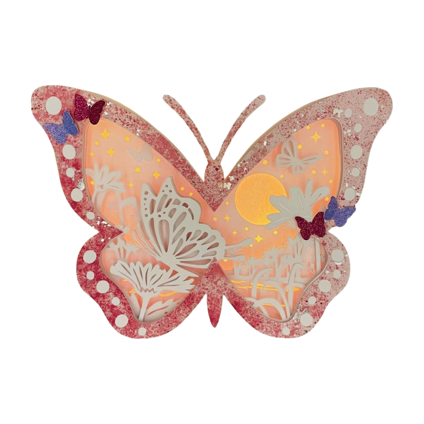 BUTTERFLY PAPER LANTERN