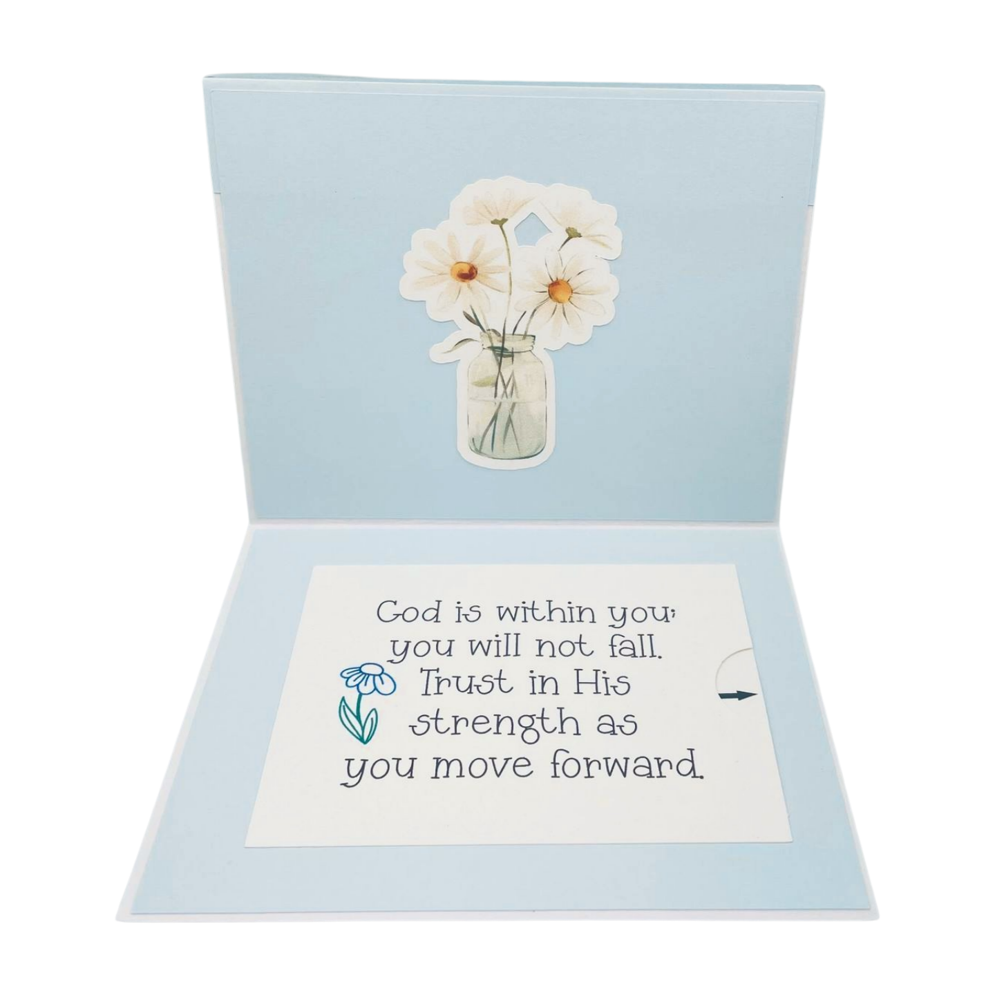 GOD IS WITHIN HER PSALM 46:5 Personalized Comfort Card