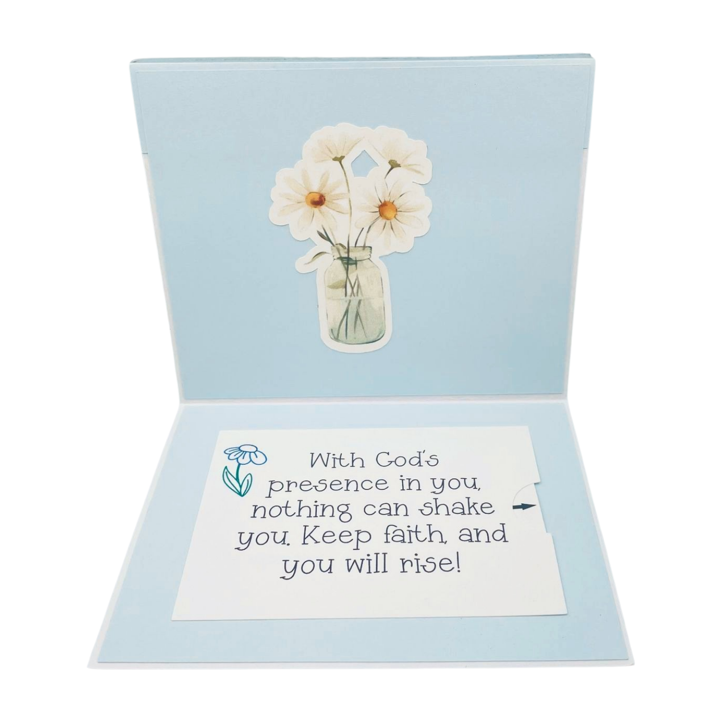 GOD IS WITHIN HER PSALM 46:5 Personalized Comfort Card