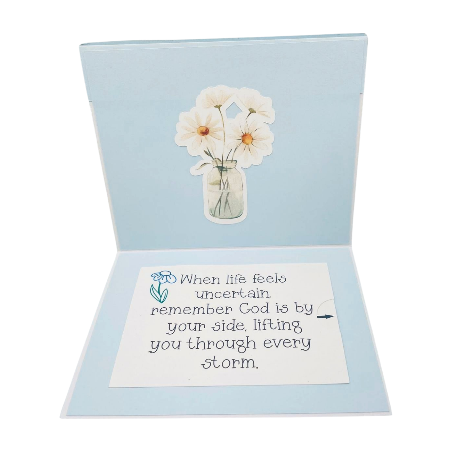 GOD IS WITHIN HER PSALM 46:5 Personalized Comfort Card