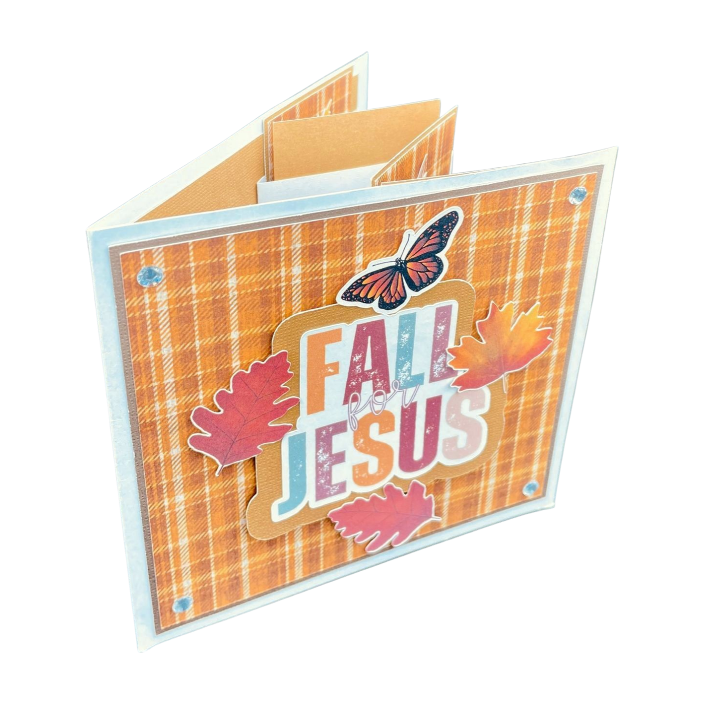 FALL for JESUS Accordion Fold Card
