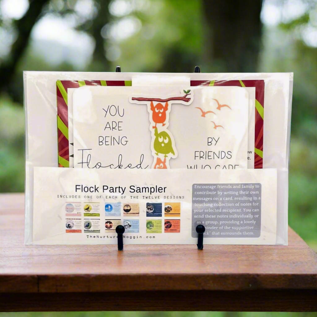 FLOCK PARTY SAMPLER - Flocking Card Packet