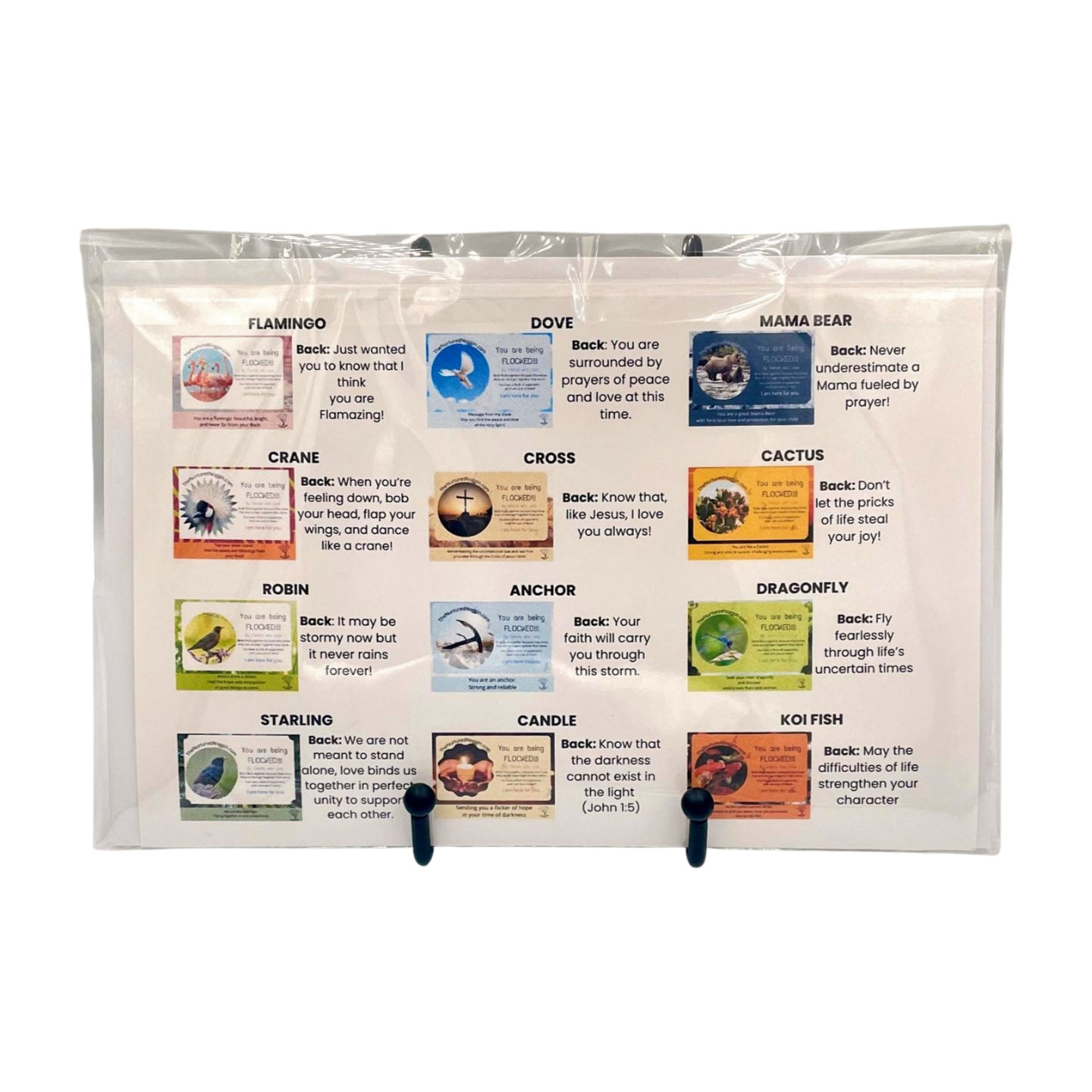 FLOCK PARTY SAMPLER - Flocking Card Packet