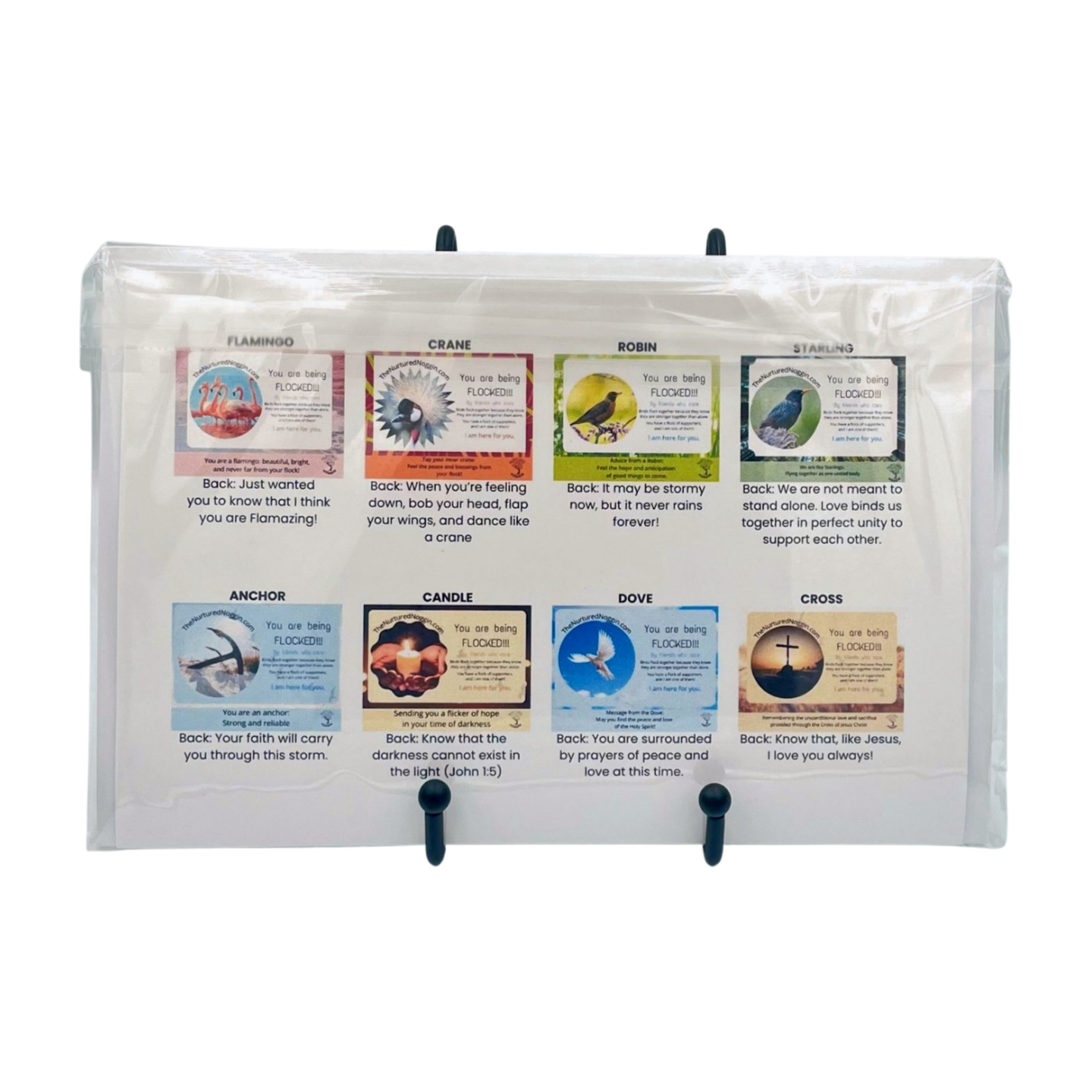 HOLY FLOCKERS - Flocking Card Packet