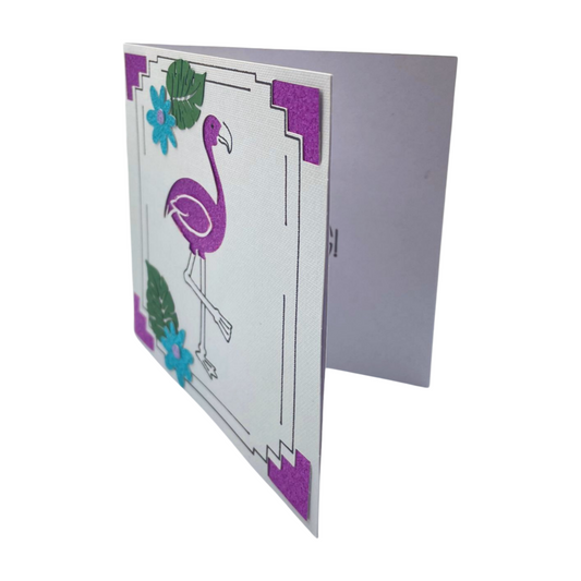 "FLAMAZING" Square Comfort Card