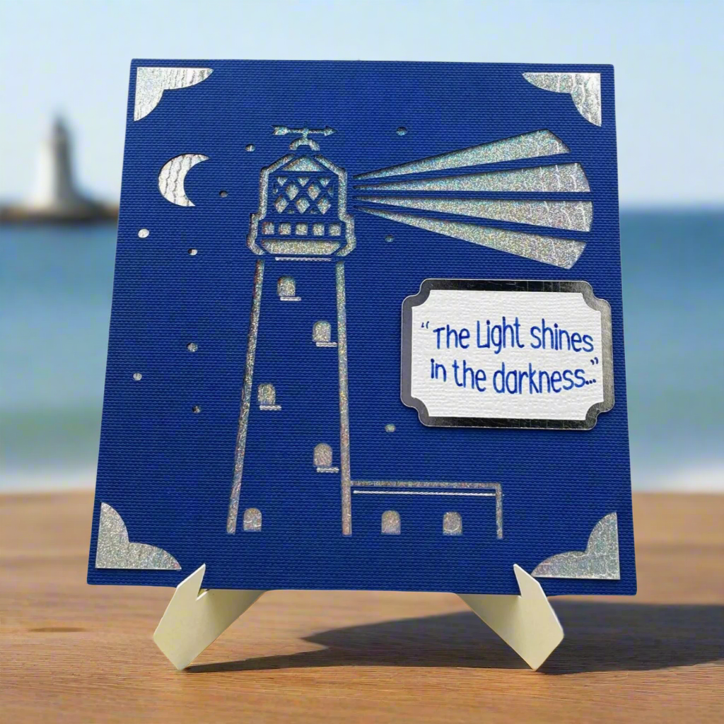 "LIGHTHOUSE" Square Comfort Card