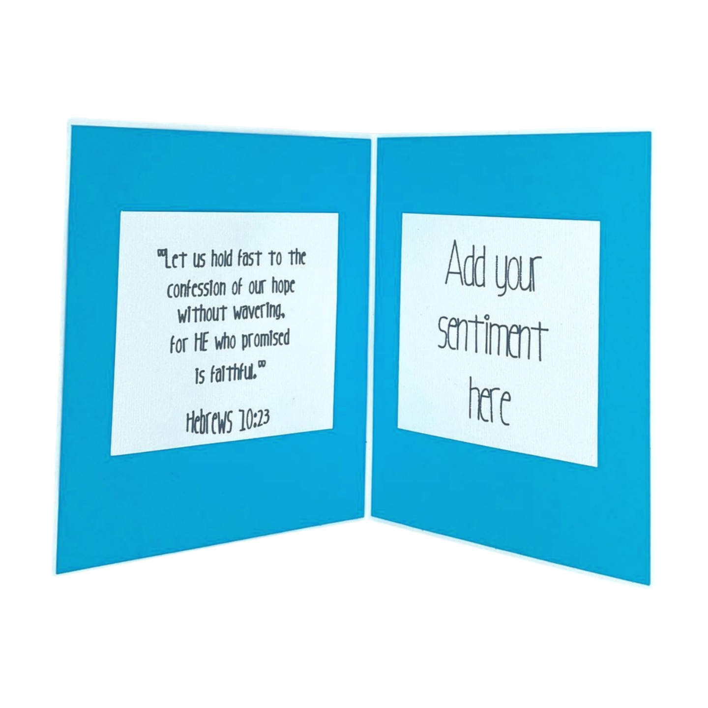 “CROSS” Personalized Comfort Card