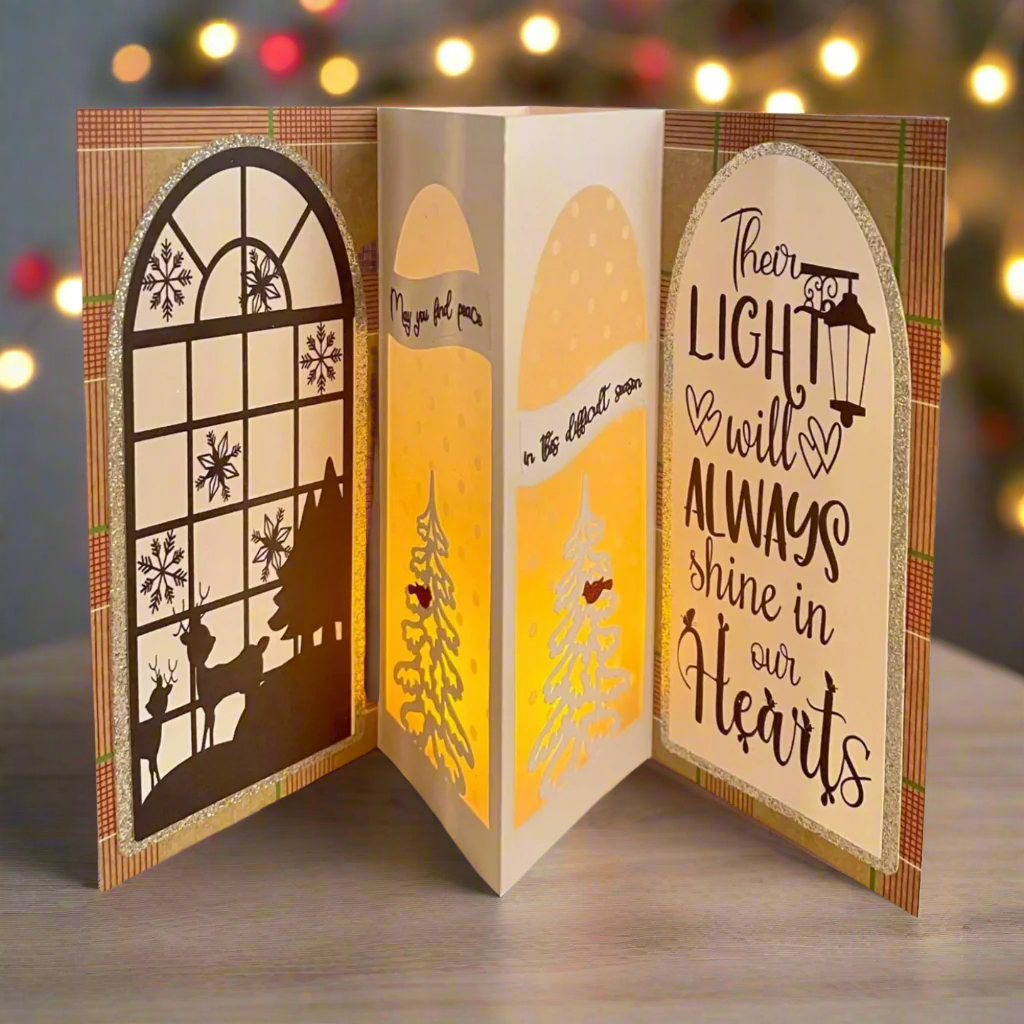 Lantern pop out card