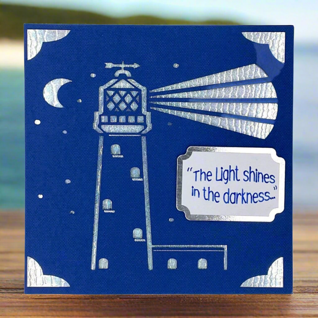 "LIGHTHOUSE" Square Comfort Card