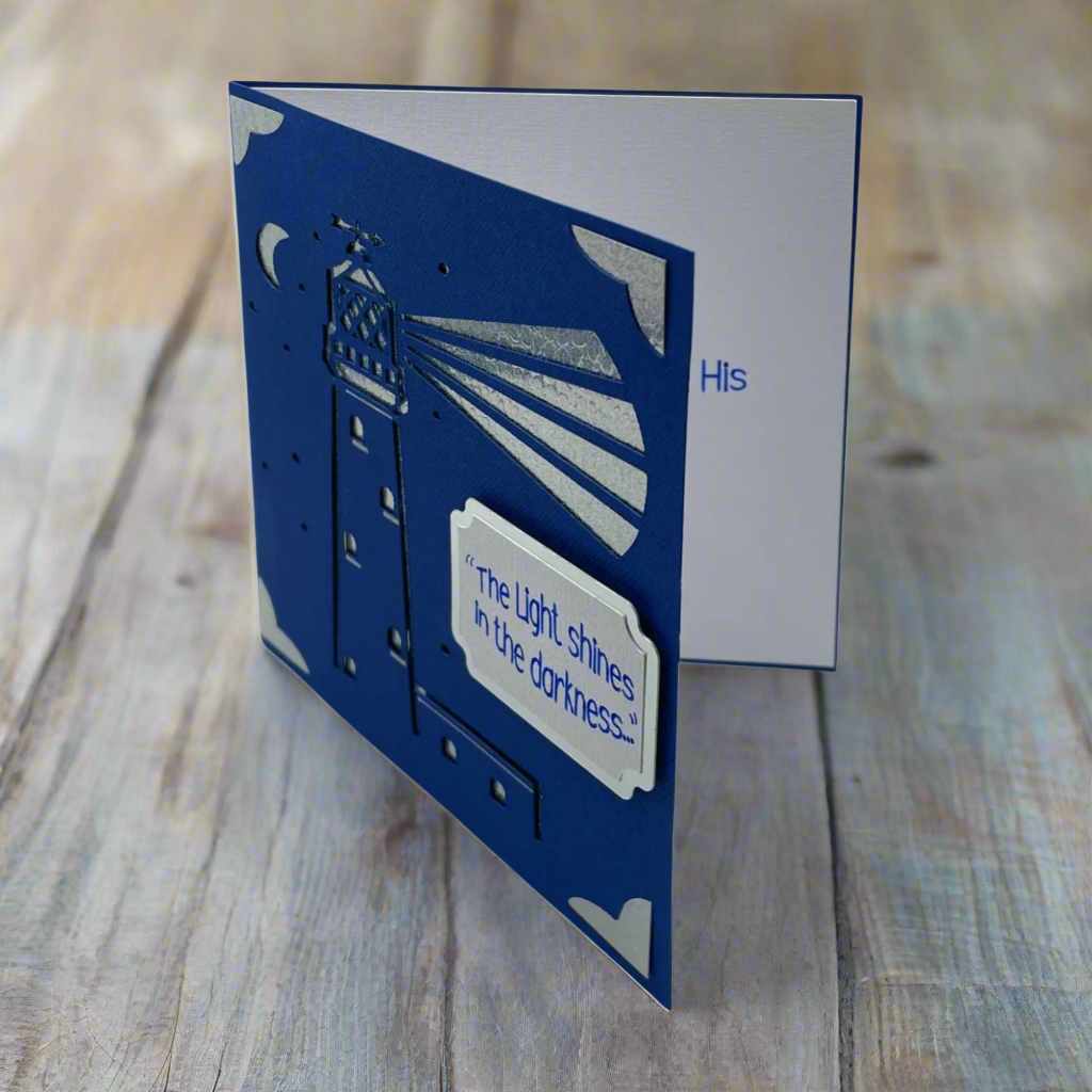 "LIGHTHOUSE" Square Comfort Card