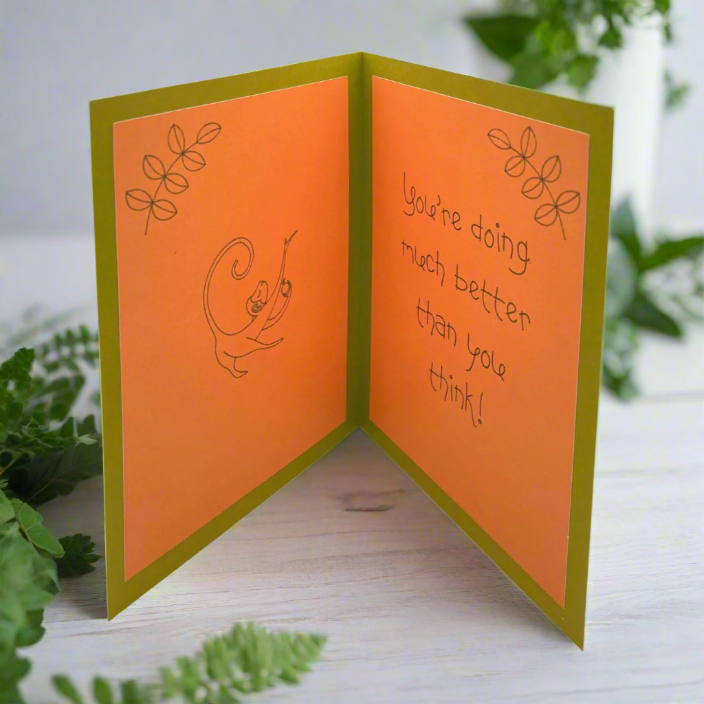 "MONKEY" Comfort Card