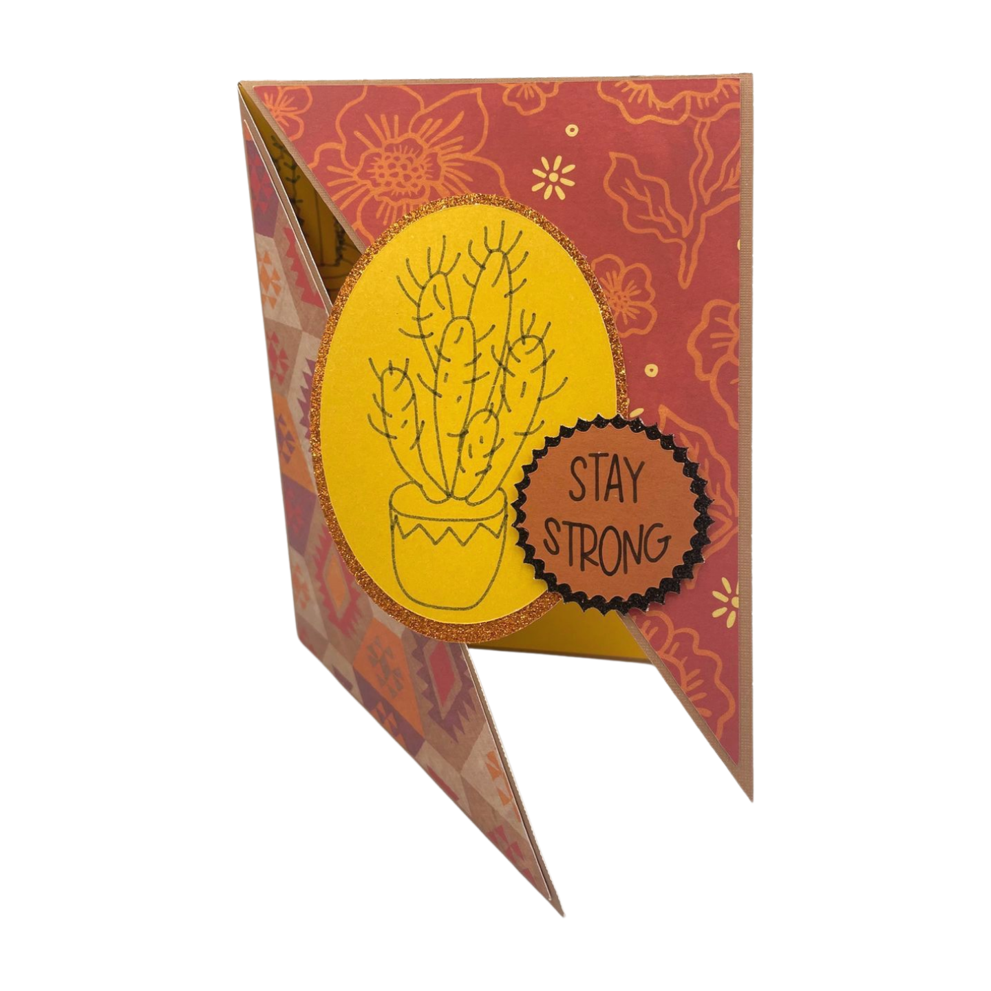 "STAY STRONG" Comfort Card