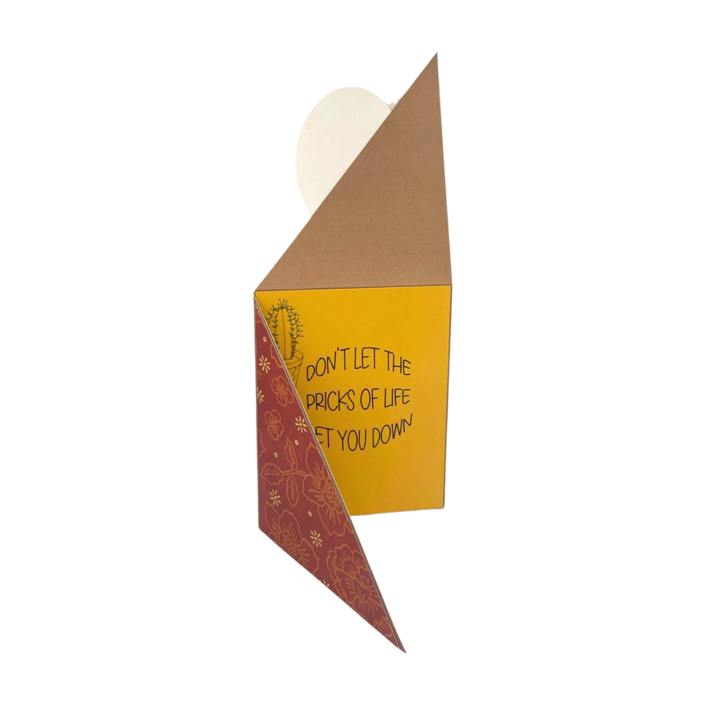 "STAY STRONG" Comfort Card