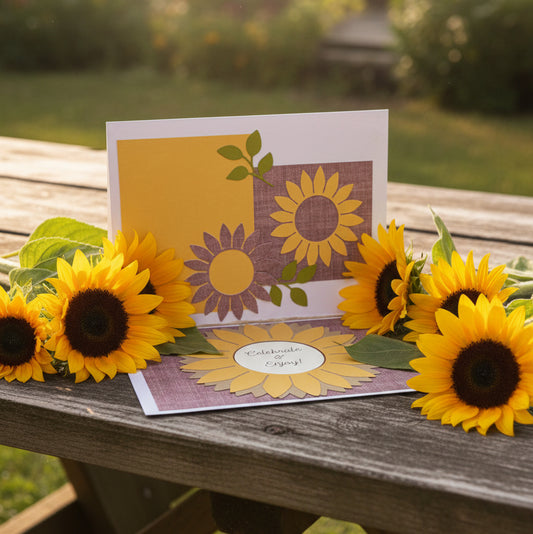 SUNFLOWER HAPPY MOMENTS BIRTHDAY Card