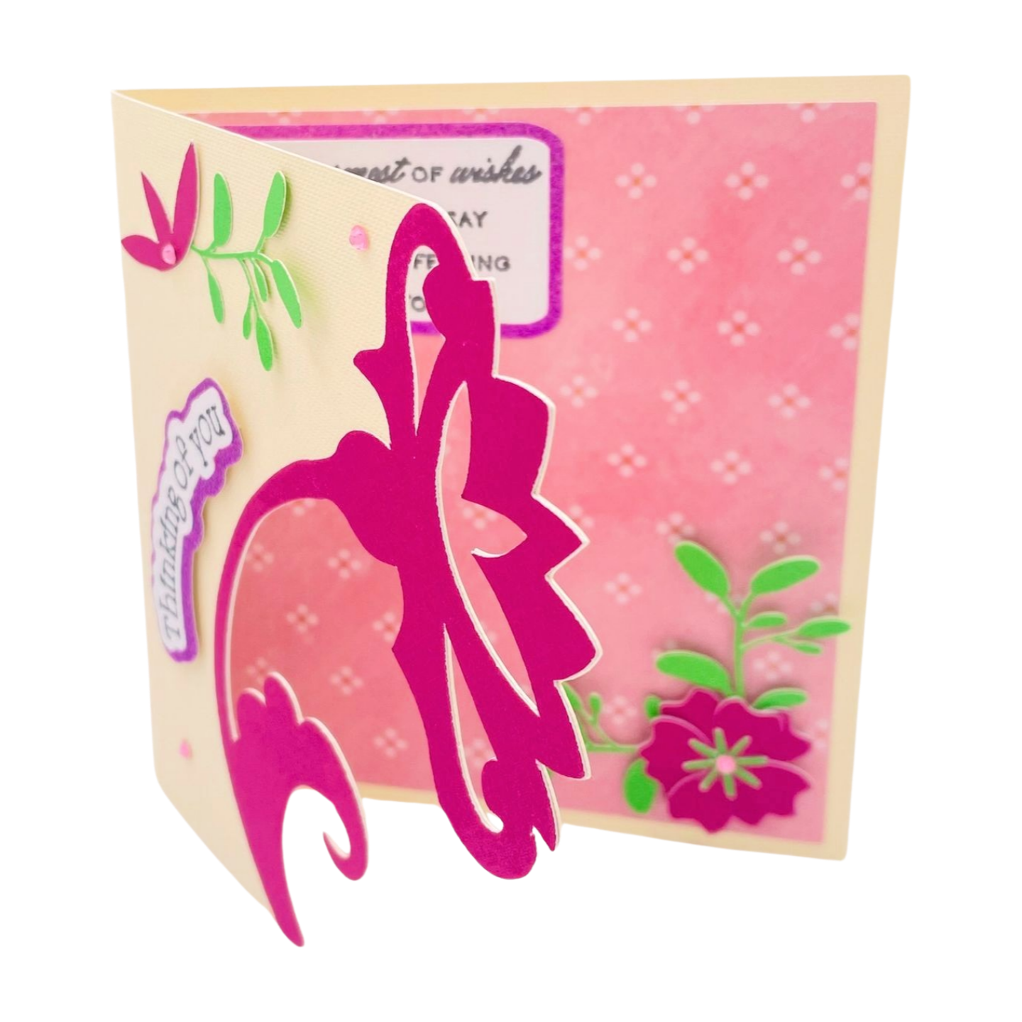 THINKING OF YOU FLOWER Comfort Card