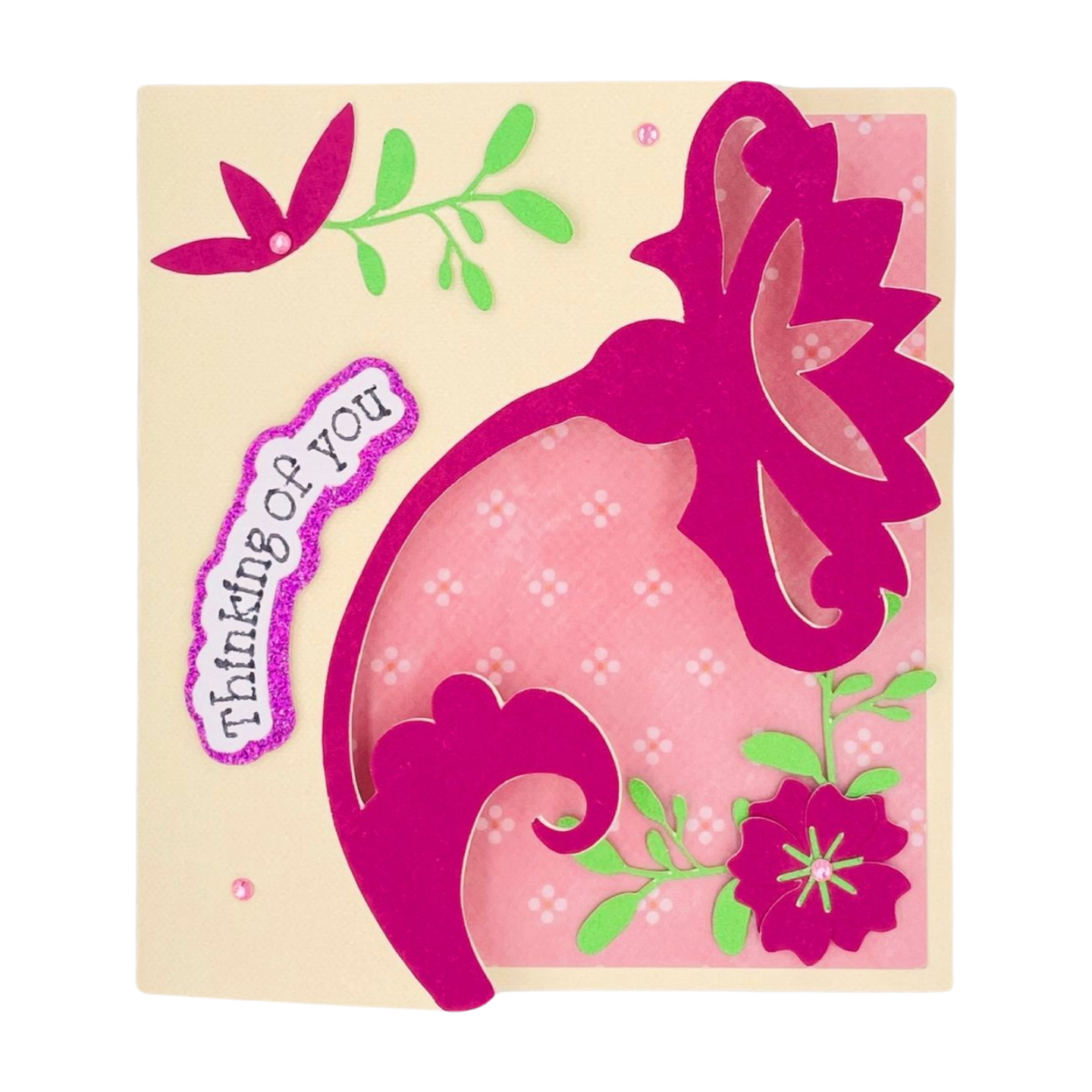 THINKING OF YOU FLOWER Comfort Card