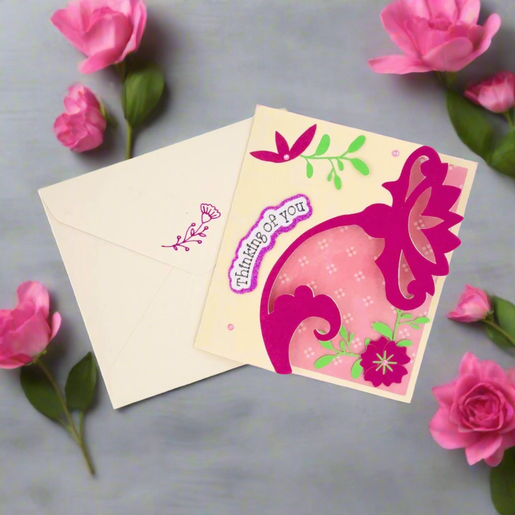 THINKING OF YOU FLOWER Comfort Card