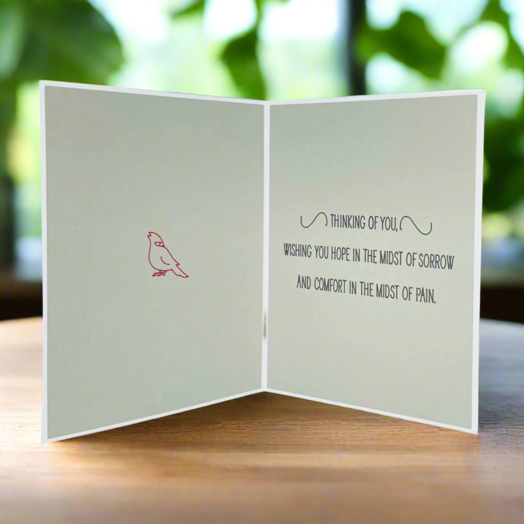 THINKING OF YOU" Sympathy Card