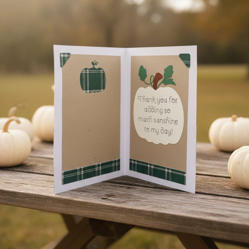THANK YOU PUMPKINS Card