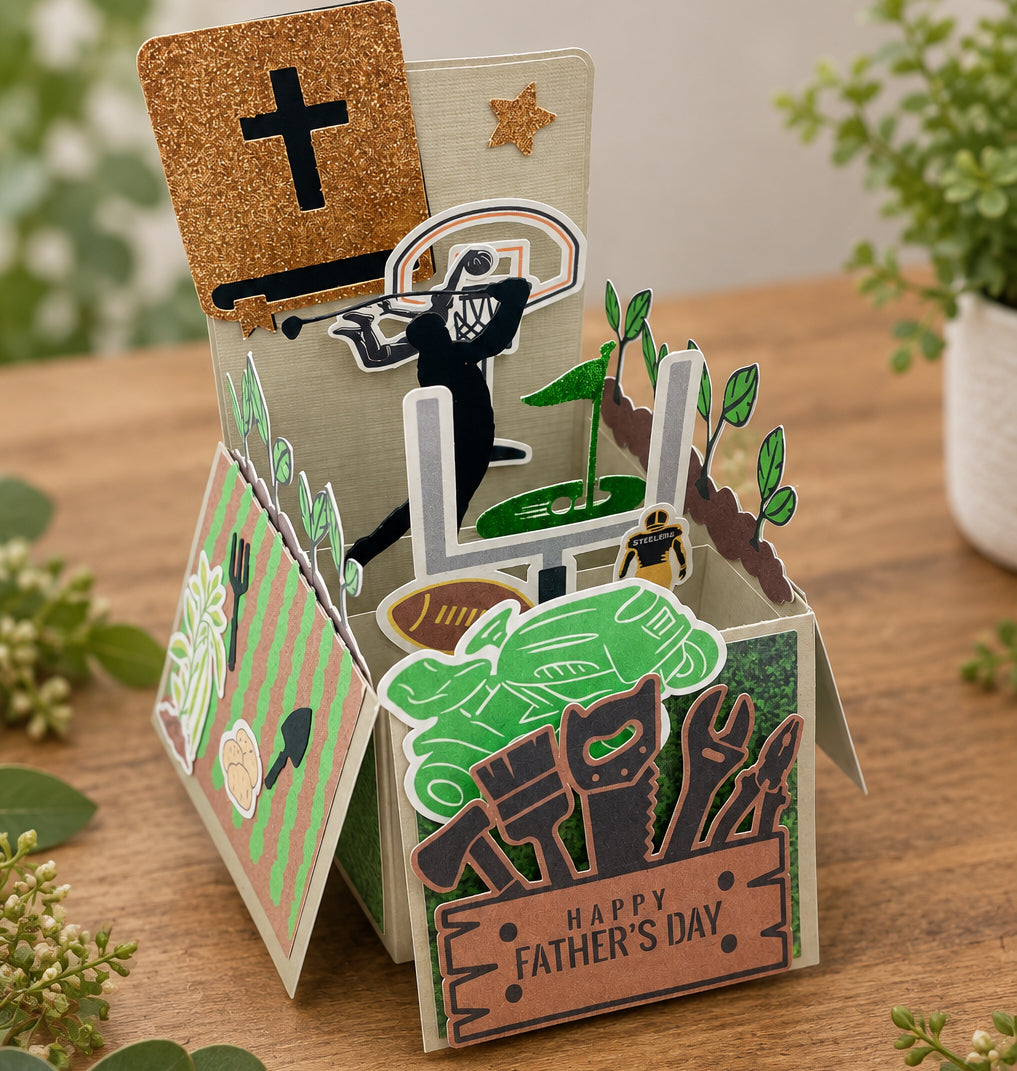 3-D SPECIAL DAD CARD