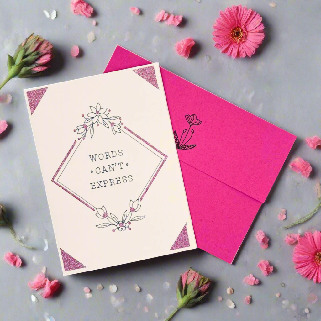 "WORDS CAN'T EXPRESS" Comfort Card