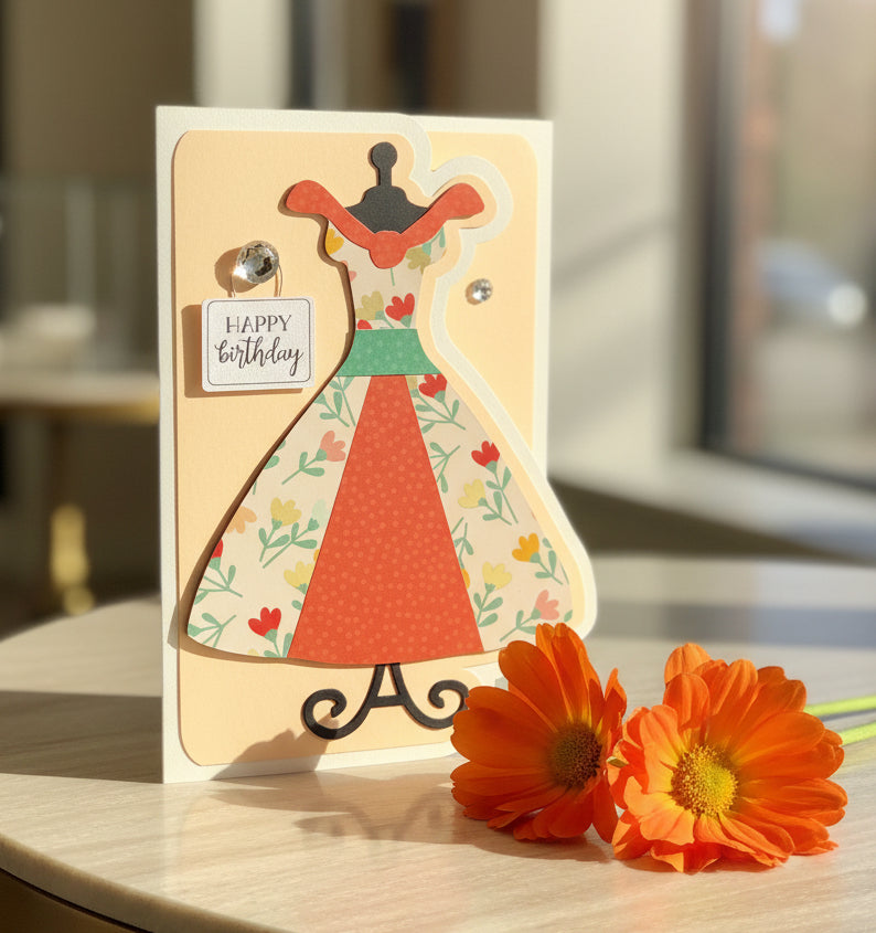BIRTHDAY DRESS Card