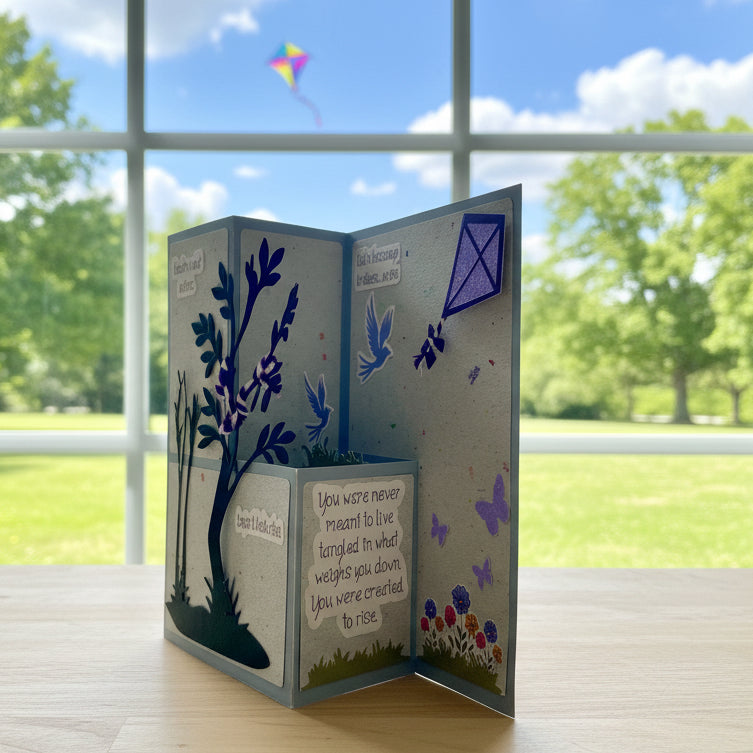 UNTANGLED Z-Fold Card