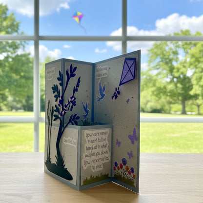 UNTANGLED Z-Fold Card