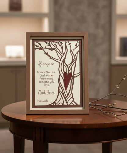 MAX LUCADO Sympathy Card