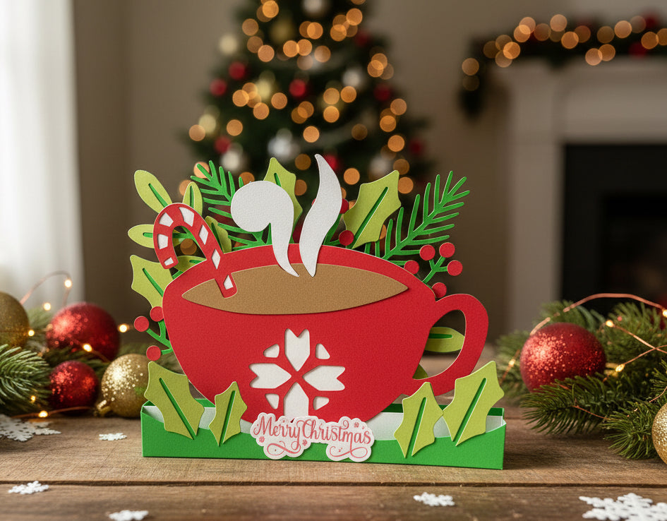 CHRISTMAS MUG Box Card