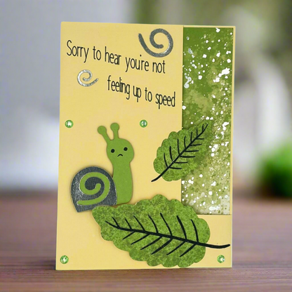"UP TO SPEED" Comfort Card