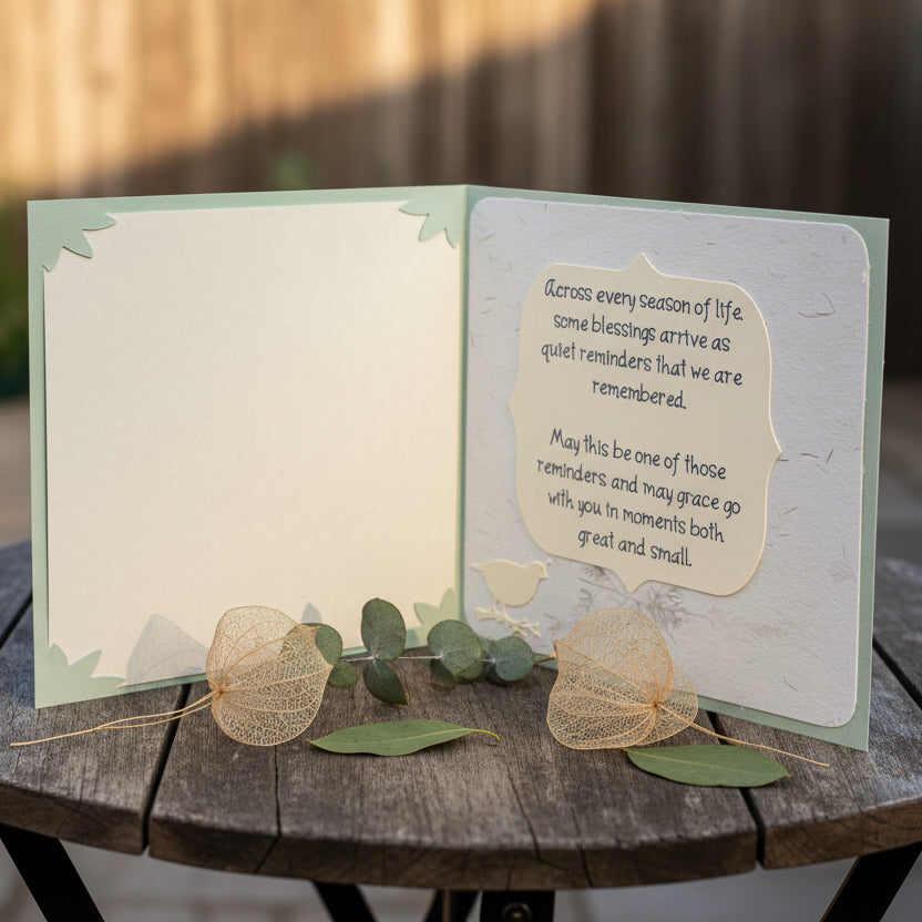 QUAIL- Thinking of You Card