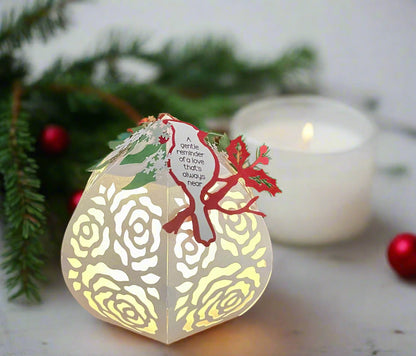 "CARDINAL" Memory Lantern
