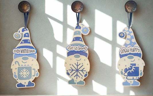 WINTER HOME ACCENTS- Gnomes