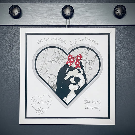SHEEPADOODLE SHADOWBOX