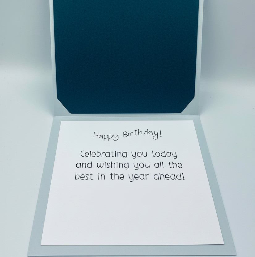 SIMPLE SQUARES Birthday Cards