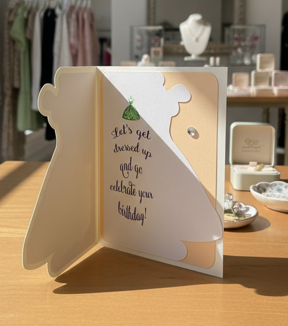 BIRTHDAY DRESS Card