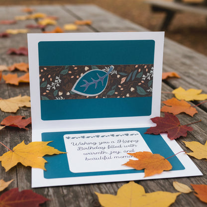 AUTUMN BIRTHDAY WISHES Card