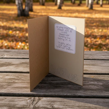 AUTUMN FRIENDS Card