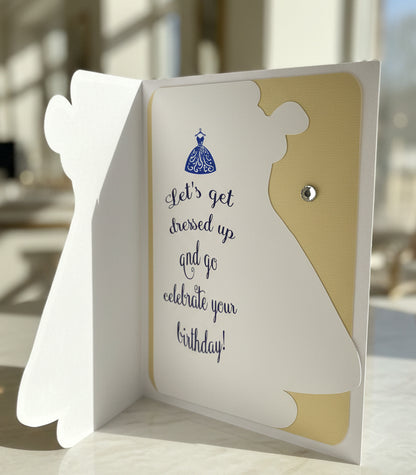 BIRTHDAY DRESS Card